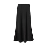 High-Rise Thin High-End Semi-Dress Girl Acetic And Vinegar-Sined Bread And Hips Long Dress 2025 Spring And Summer Hanging Skirt