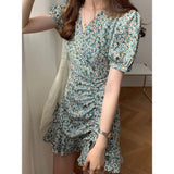 Small French Fragile Dress Women's Summer 2025 New Backs And Rope Small Daiss Fishtail Short Dresses