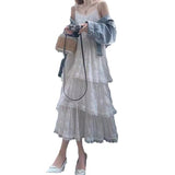 Pure-Style White Sling Dress Women's Spring And Summer New Beach Seaside Holiday Temperament Sweet Long Dress