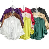 Temperament 2026 Summer New Loose Striped Casual Collar Short-Sleeved Shirt Women's Top