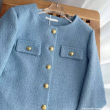 Small Fragrant Wind Thick Coat Women's Spring And Autumn 2026 New French Short High-End Fried Street Temperament Top