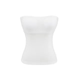 Pure-Want Summer Sleeveless Chest Pads With Chest Vest To Collect Short Skinny Bottom Top