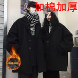Hairy Suit Coat Female Coat Autumn And Winter Small Hepburn Couple Couple Coat