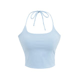 2025 Short-Term Repair Body-Deck Sling Suit Summer Hottie Candy Color All-In-One Chest Mat With Hanging Neck Vest Woman