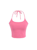 2025 Short-Term Repair Body-Deck Sling Suit Summer Hottie Candy Color All-In-One Chest Mat With Hanging Neck Vest Woman
