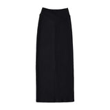 Ins Babes V-Sistered Fork Dress Girl Autumn New Personality Pit Knitted Hip Skirt Half-Dress Skirt