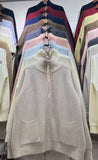 KANING Spur Jersey Knitted 2026 Autumn Half-Neck Sweater Jacket