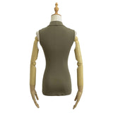 Hottie Summer Personality High-Neck Vest Sleeveless Slimming Top