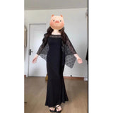Large Size Women's Pear-Shaped Body With A Dress Summer Fat MM Cover Thin Temperament Dress Shirt Set