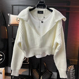 Autumn New Fashion Temperament Loose Thin Age Pure Luster Sweater Women's Knitwear Women's Knitwear