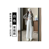 Broad-Legged Trousers Ice Silk High-Rise Mountain Trousers Women's Summer Thin Hanging Feeling Casual Lanterns Loose Straight Folded Trousers