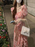 Broken Floral Dress Summer Girl 2025 New High-End Style Style Fashion Temperament Irregular Long Skirt