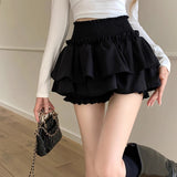 Ballet Style Half Dress Women's Summer Version Of 2025 New High-Waist Thin Design Sweet And Spicy Cake Fluffy Skirt