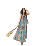 Seaside Vacation With A Joint Dress Women's Summer New French Retro Floral Temperament Casual Beach Dress