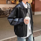 Fashion 2025 Autumn Maid Style Private Clothes Geek Synthetic Leather Suit Collar Body Type Of Women's Leather