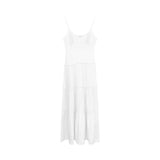 Pink Suspension Dress Women's Summer 2026 New Shed Waist Dress Small French Gentle Wind A-Word Long Dress