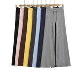 Laziness And Languids Are Thin And Thin On The Basis Of Low-Waist Micro-Racleous Trousers New Thin And High-Waisted Trousers