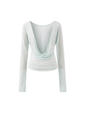 Pure Lust Wind Collar Long Sleeve Hoodie Top Yoga Sports T-Shirt Women Long Sleeves