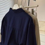 Litid Purple Wicked Shirt 2025 Hong Kong Flavor New Loose Long-Sleeved Casual Coat Shirt Wear