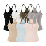 I-Word Vest U-Neck Sling Thin Summer Thin
