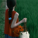 Korean Wears A Complete Set Of Dopaminesen Girl Sling With A Joint Dress Set 2025 New Women's Summer