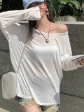 Sexy Thin Little Through Hottie Breathable Long Sleeve Sunscreen Summer Loose Jacket Female T Air Conditioning Mesh Jersey