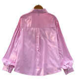 Design Sense Of A Small Chic Top Girl Spring And Autumn Super Fairy Retro Gentle Court Style First Love Temperament Chiffon Shirt