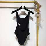 Fashion Korean Version Of Pure Windy Sexy Sling With Ajoint Bodysuit Woman Summer Design Feeling Big Bare Back Tight Thin Clothes