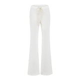 Pure-Style Hottie Summer Soft-Clum Comfortable Hanging Low-Rise Drag Trousers Trousers Sleeves Micro-Trumpets Casual Trousers