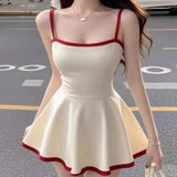 Fashion Temperament Hottie Sexy Sling Dress Female Summer Korean Design Slimming Bag Ass Skirt