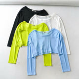 Spring 2025 Velvet Women's Jacket Round Collar Loose Women's T-Shirt Sunscreen