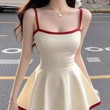 Fashion Temperament Hottie Sexy Sling Dress Female Summer Korean Design Slimming Bag Ass Skirt