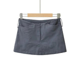 Sexy Low-Rise Half-Dress Skirt Girl 2025 New Anti-Walking Design Tight-Body Hip Skirt
