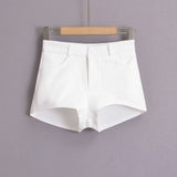 Sweet Sister Summer Low-Waisted Beauty Shorts Casual Hot Pants Long Fashion Commuting Suit Shorts