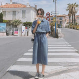 Cowboy Dress Women's Summer 2026 New Thin French Retro Design Feeling Niche Temperament Dress