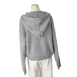 Autumn And Winter New Hooded Knitted Knitted Women Design A Small Wearing Milk Soft Sweater Autumn Cardigan Jacket
