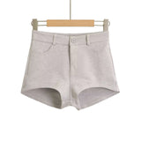 Sweet Sister Summer Low-Waisted Beauty Shorts Casual Hot Pants Long Fashion Commuting Suit Shorts