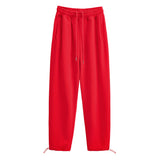 Spice Girl Purple Casual Swear Girl Ins Tide Spring And Autumn Broad Legs Loose Thin Jazz Sweatpants Small