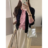 KANING College Wind And Fake Two Knits 2026 Autumn And Winter New Korean Wearing A Senior Sensing Sweater