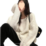 2026 Autumn And Winter New Coarse Needle Sweater Women Wear Loose Lazy Soft Knitwear Women's Coat